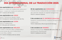 Actividades para el Día Internacional de la Traducción de 2025
