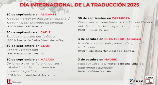 Actividades para el Día Internacional de la Traducción de 2025