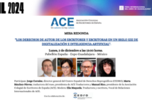 Mesa redonda "Los derechos de autor de los escritores y escritoras en un siglo XXI de digitalización e inteligencia artificial"