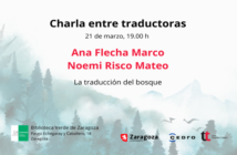 Charla entre traductoras: Ana Flecha y Noemi Risco