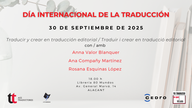 Día Internacional de la Traducción de 2025, actividad Alicante
