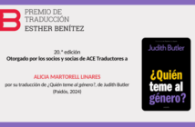 Fallo del XX Premio Esther Benítez