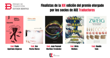 Finalistas del XIX Premio Esther Benítez