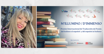 Helena Aguilà Ruzola, ganadora del premio «M’illumino d’immenso»