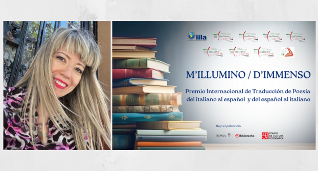 Helena Aguilà Ruzola, ganadora del premio «M’illumino d’immenso»